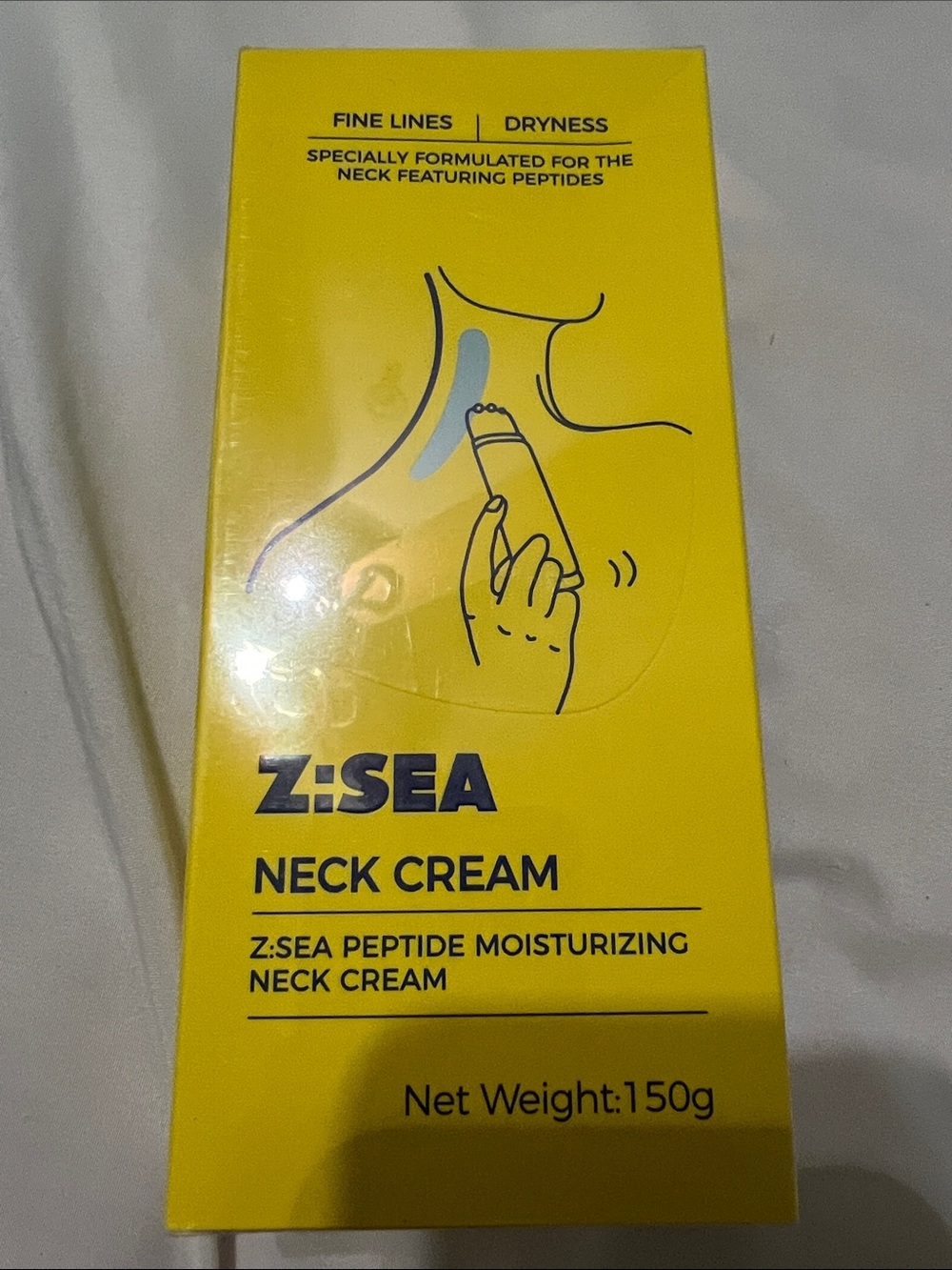 Sea Yellow Neck Cream – Peptide Moisturizing Neck Cream